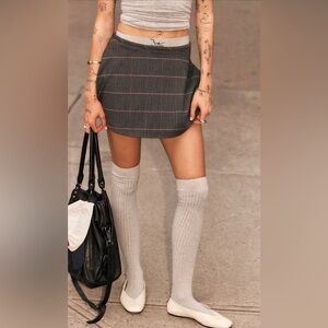 Paradise Found Menswear Skort NWOT storm grey combo